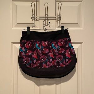 Bright Floral Printed Lululemon Skirt